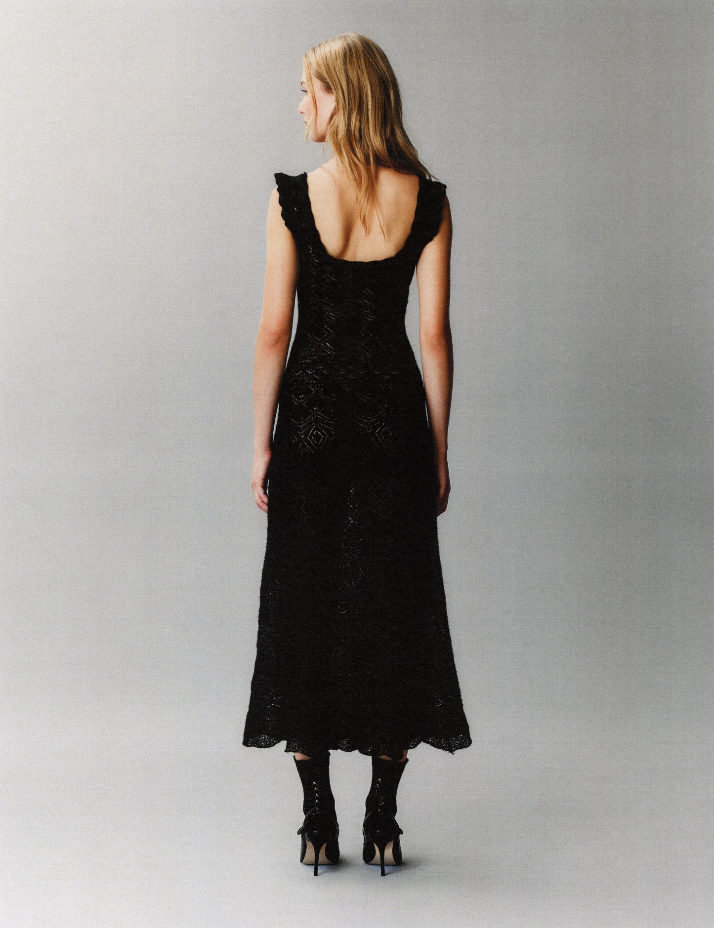 Vaughn Pointelle Dress