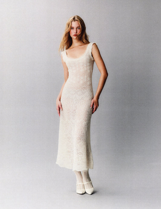 Vaughn Pointelle Dress