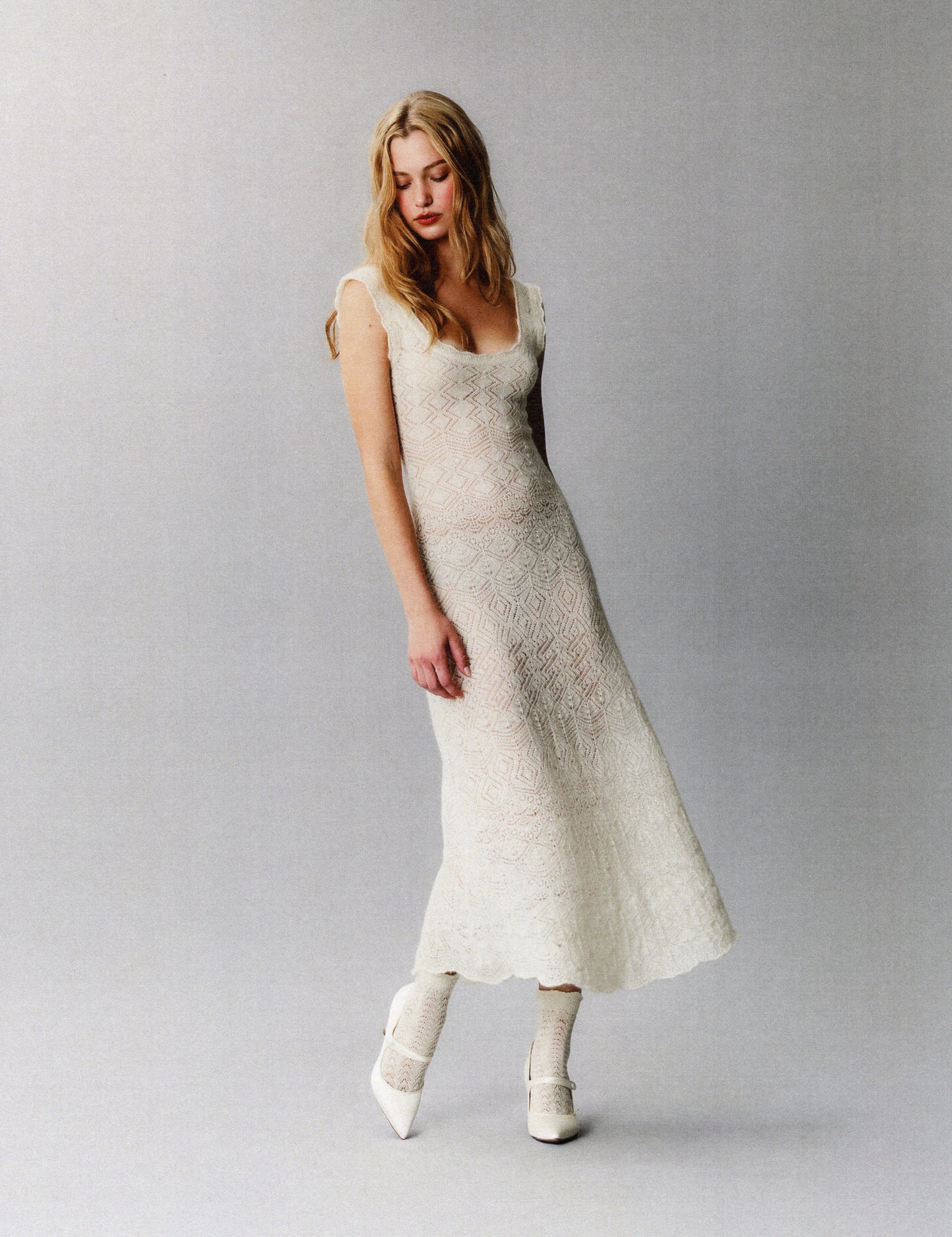 Vaughn Pointelle Dress